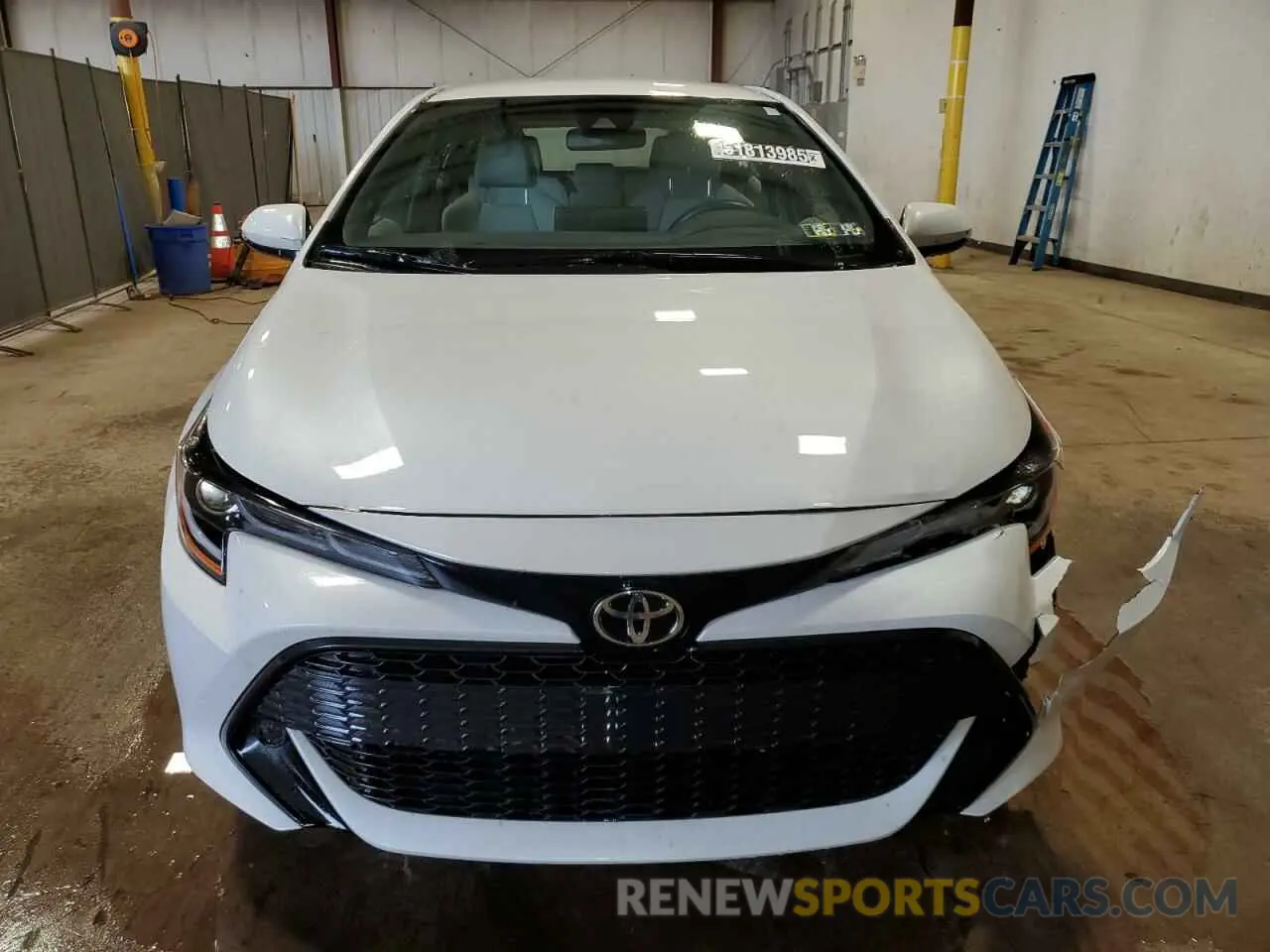 5 Photograph of a damaged car JTND4MBE8M3113393 TOYOTA COROLLA 2021