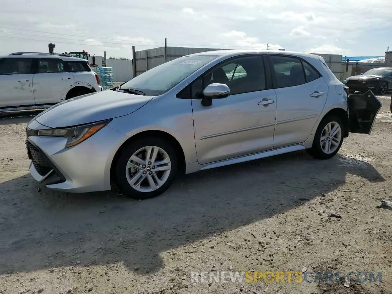 1 Photograph of a damaged car JTND4MBE8M3122689 TOYOTA COROLLA 2021