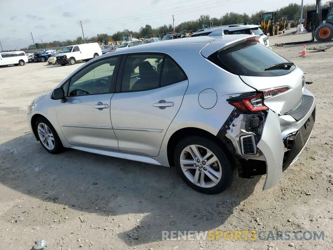 2 Photograph of a damaged car JTND4MBE8M3122689 TOYOTA COROLLA 2021