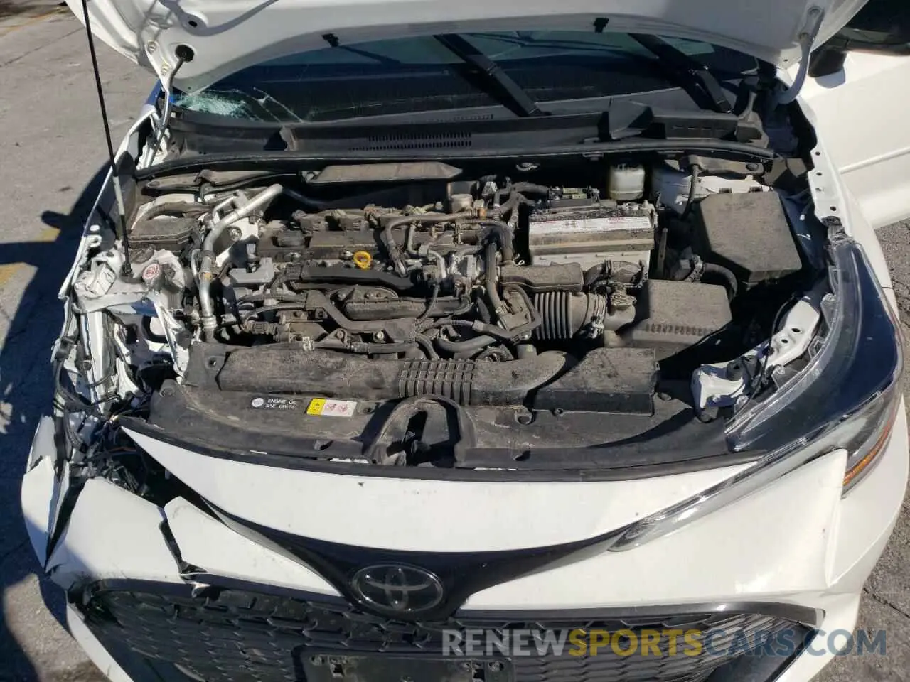 12 Photograph of a damaged car JTND4MBE8M3128069 TOYOTA COROLLA 2021