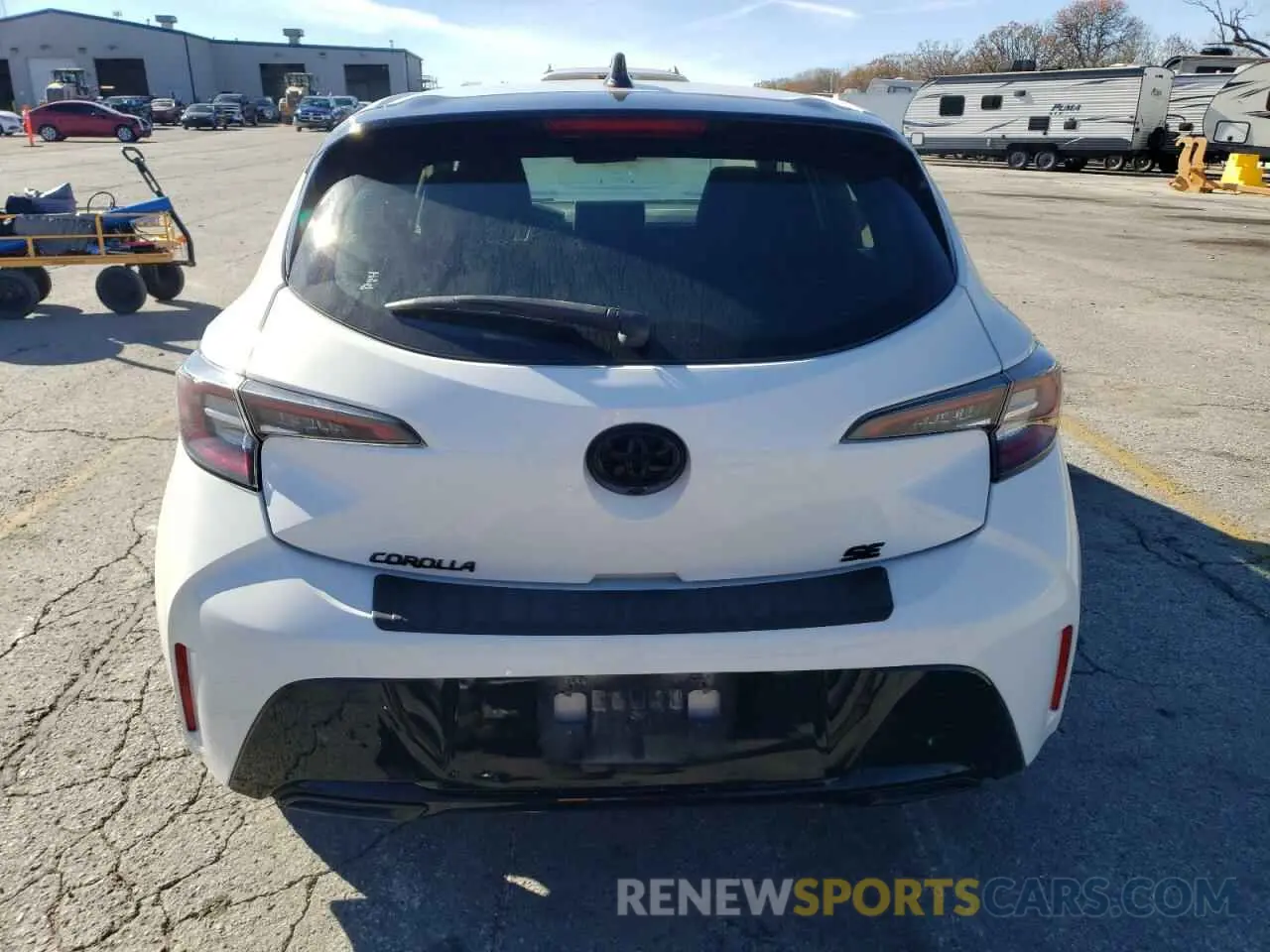 6 Photograph of a damaged car JTND4MBE8M3128069 TOYOTA COROLLA 2021