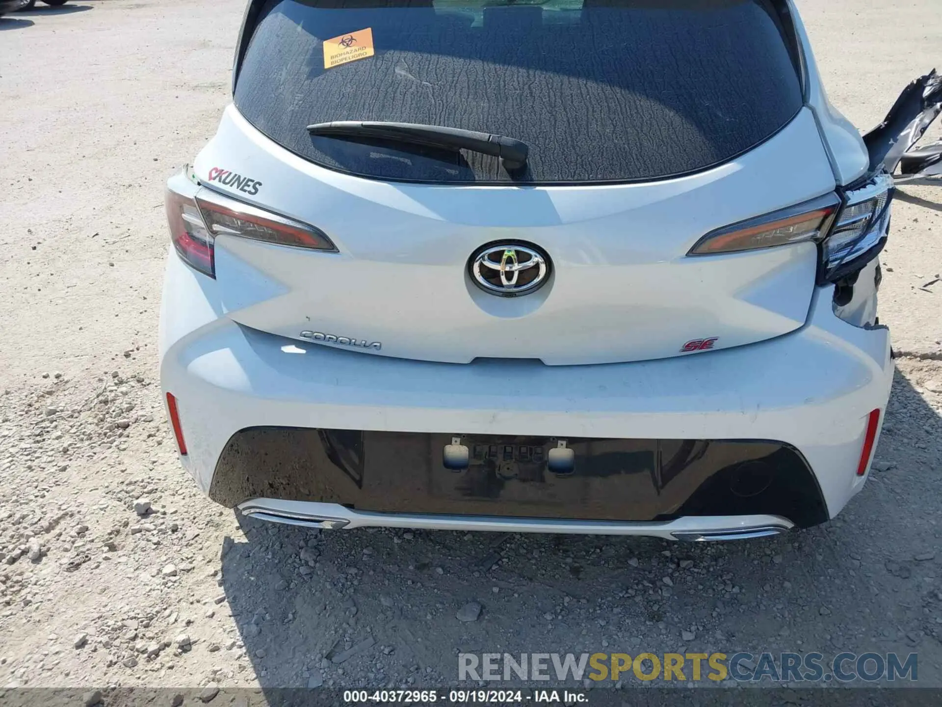 15 Photograph of a damaged car JTND4MBE8M3128346 TOYOTA COROLLA 2021