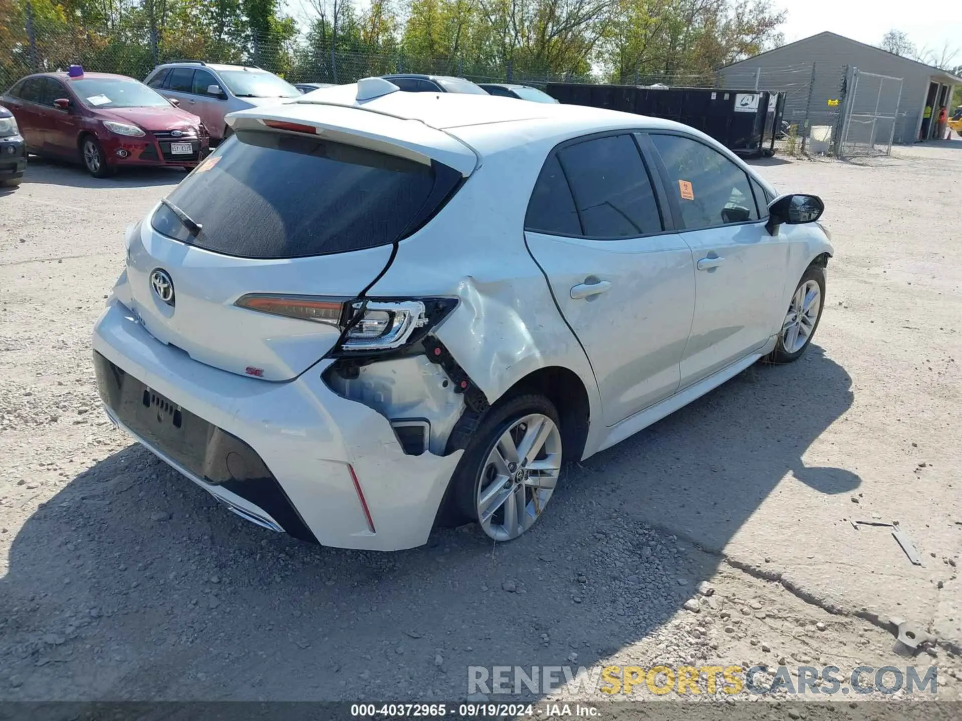 4 Photograph of a damaged car JTND4MBE8M3128346 TOYOTA COROLLA 2021