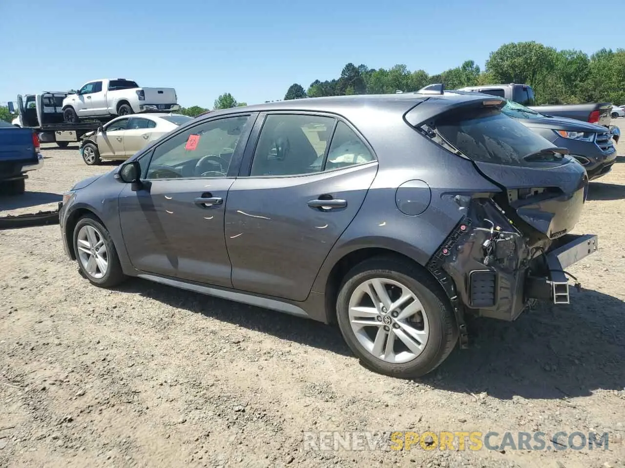 2 Photograph of a damaged car JTND4MBE8M3138245 TOYOTA COROLLA 2021