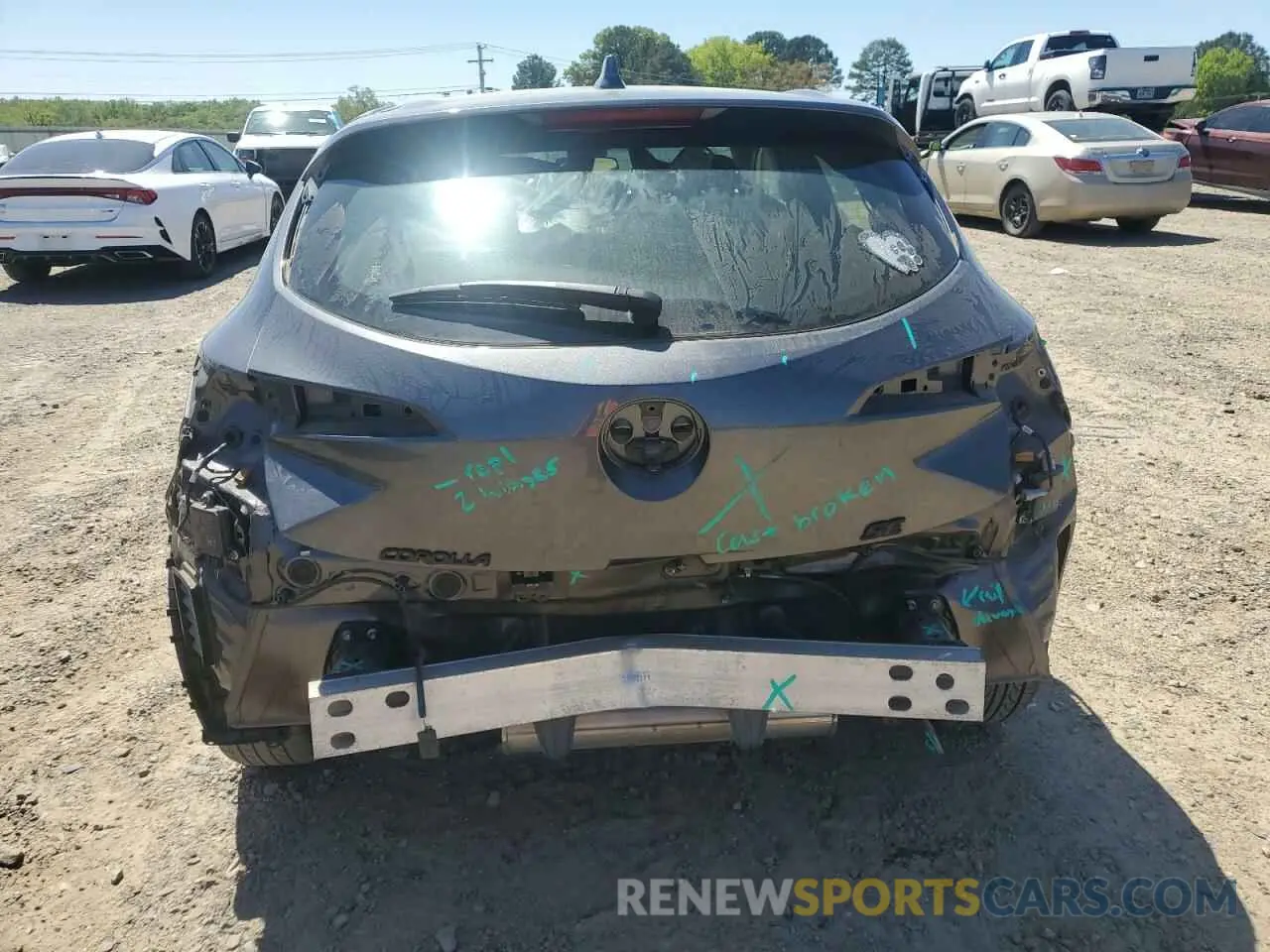 6 Photograph of a damaged car JTND4MBE8M3138245 TOYOTA COROLLA 2021