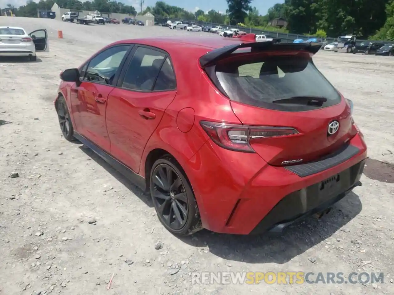 3 Photograph of a damaged car JTND4MBE9M3106808 TOYOTA COROLLA 2021