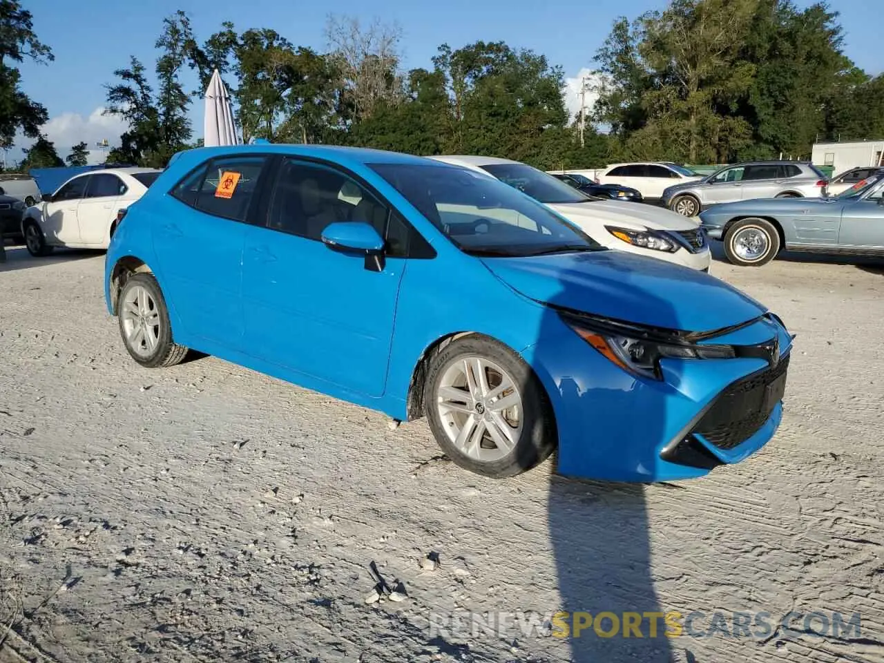 4 Photograph of a damaged car JTND4MBE9M3113595 TOYOTA COROLLA 2021