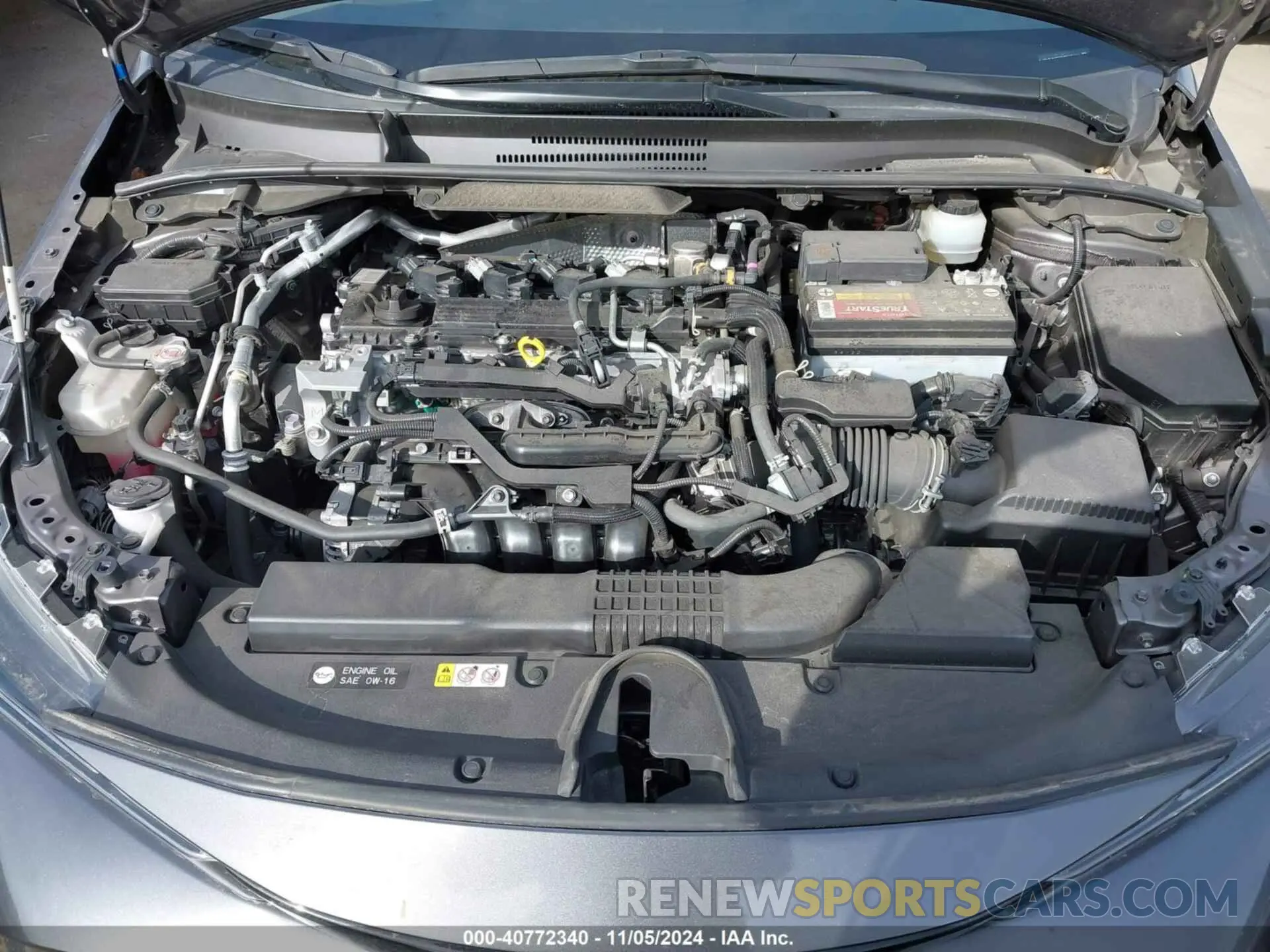 10 Photograph of a damaged car JTND4MBE9M3115444 TOYOTA COROLLA 2021
