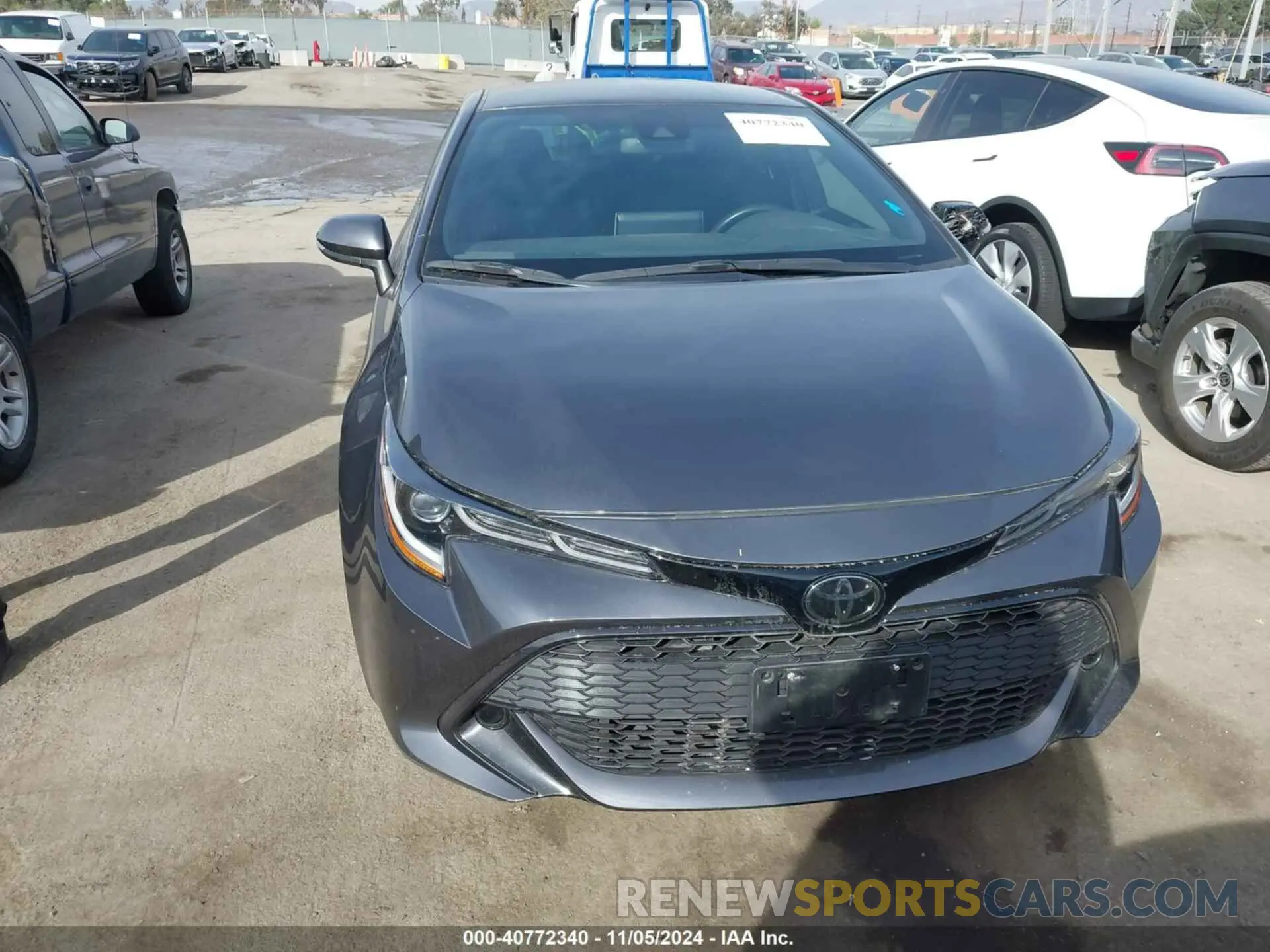 12 Photograph of a damaged car JTND4MBE9M3115444 TOYOTA COROLLA 2021