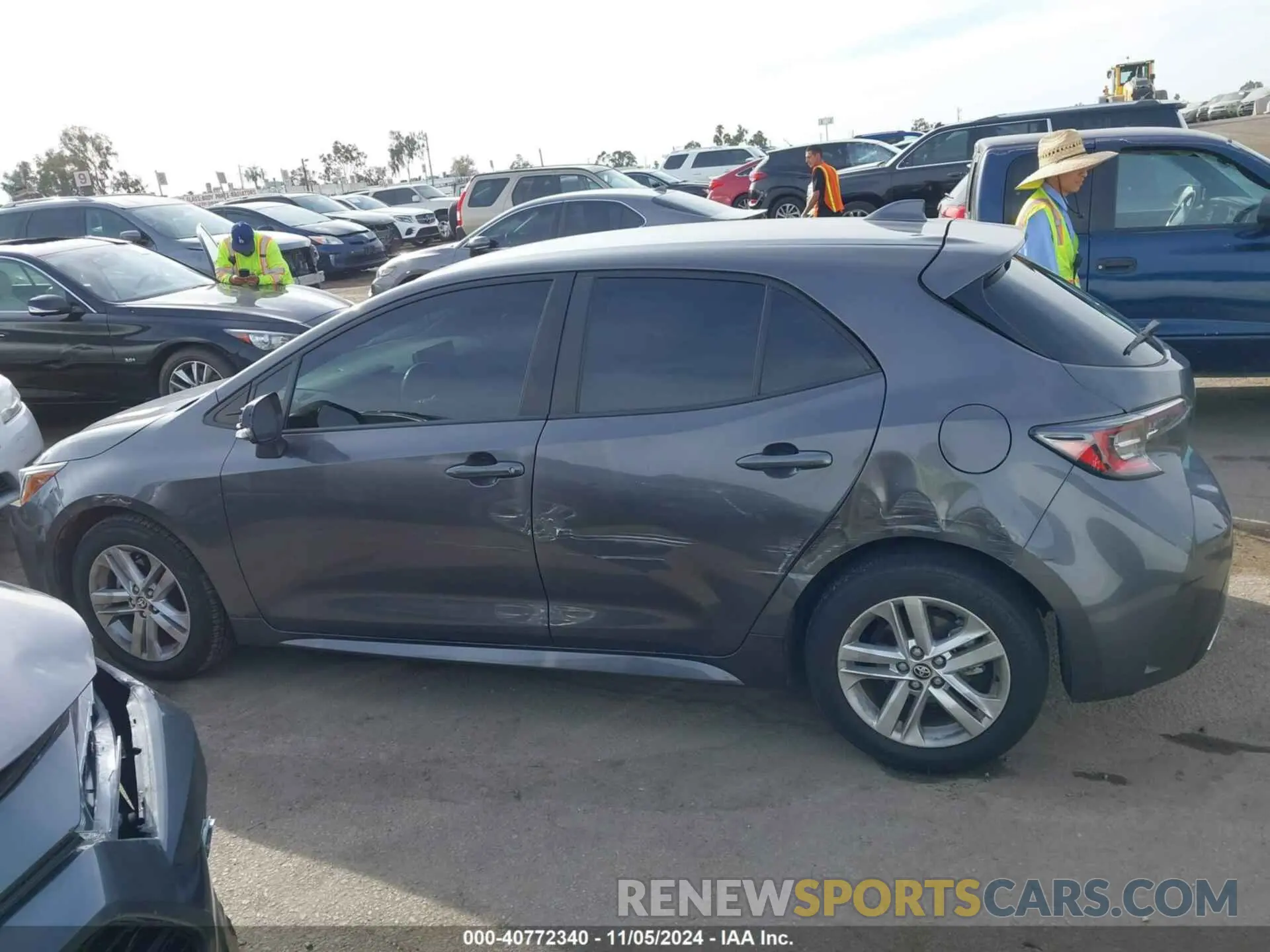14 Photograph of a damaged car JTND4MBE9M3115444 TOYOTA COROLLA 2021