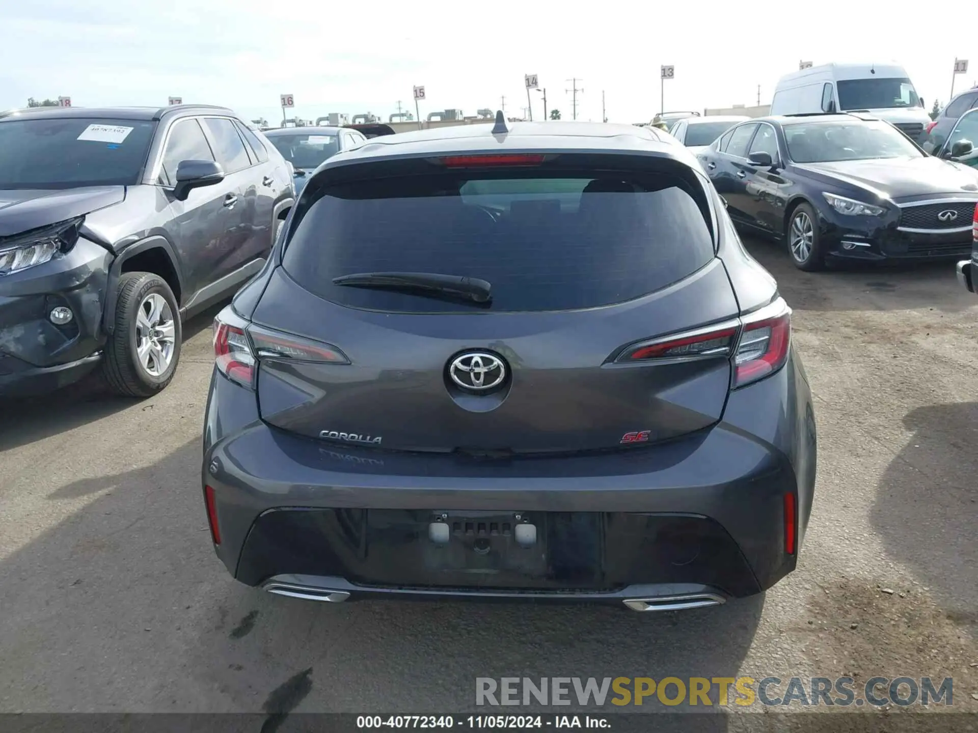 16 Photograph of a damaged car JTND4MBE9M3115444 TOYOTA COROLLA 2021