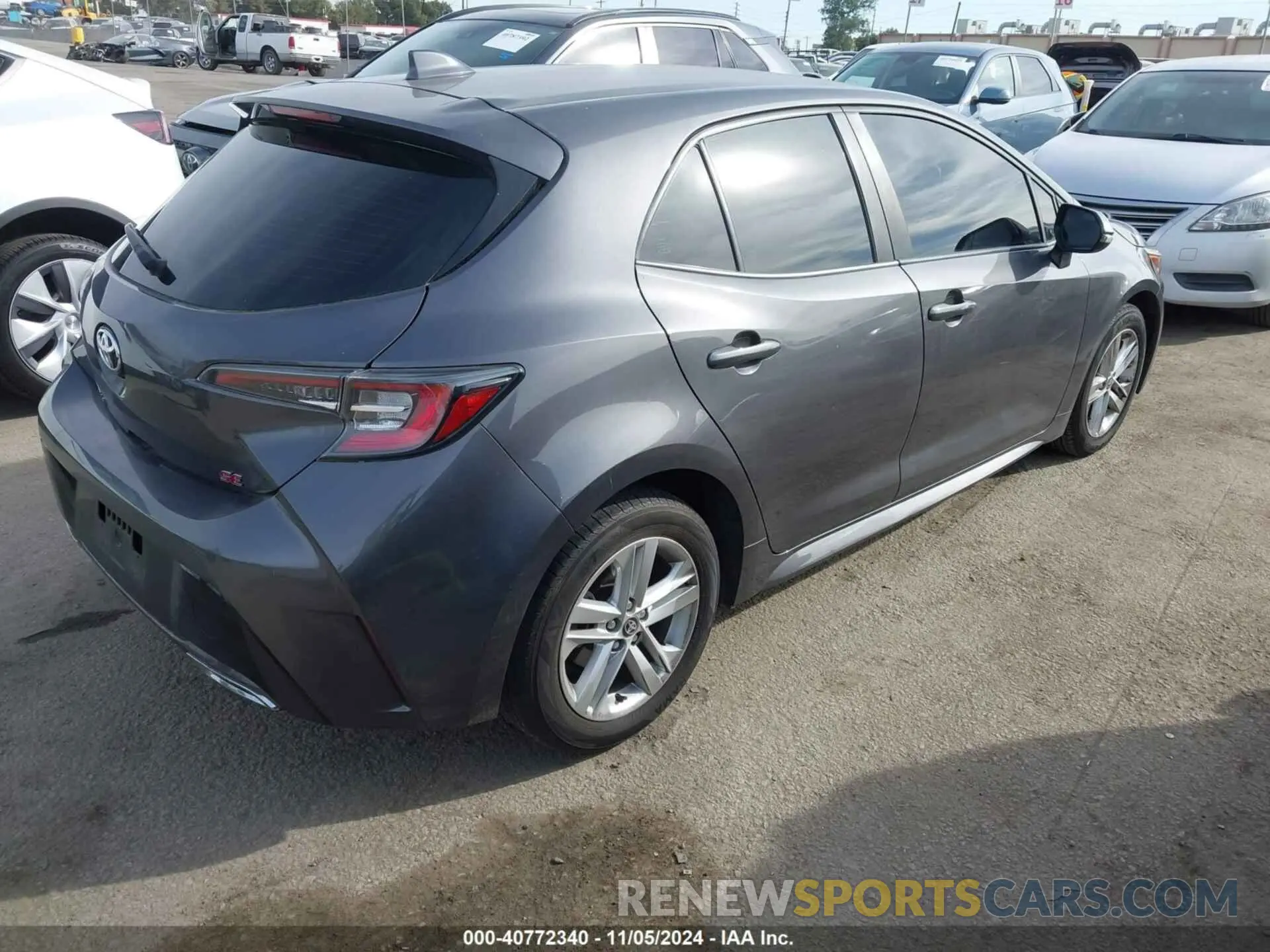 4 Photograph of a damaged car JTND4MBE9M3115444 TOYOTA COROLLA 2021