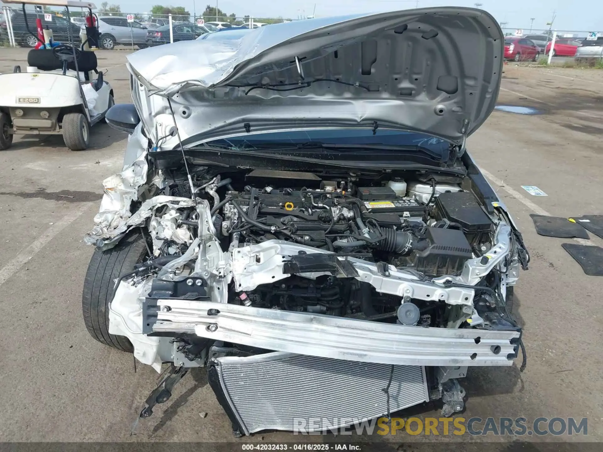 6 Photograph of a damaged car JTND4MBE9M3126220 TOYOTA COROLLA 2021