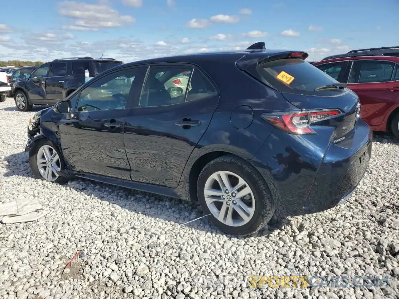 2 Photograph of a damaged car JTND4MBE9M3139341 TOYOTA COROLLA 2021