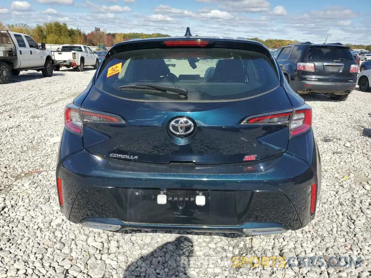 6 Photograph of a damaged car JTND4MBE9M3139341 TOYOTA COROLLA 2021