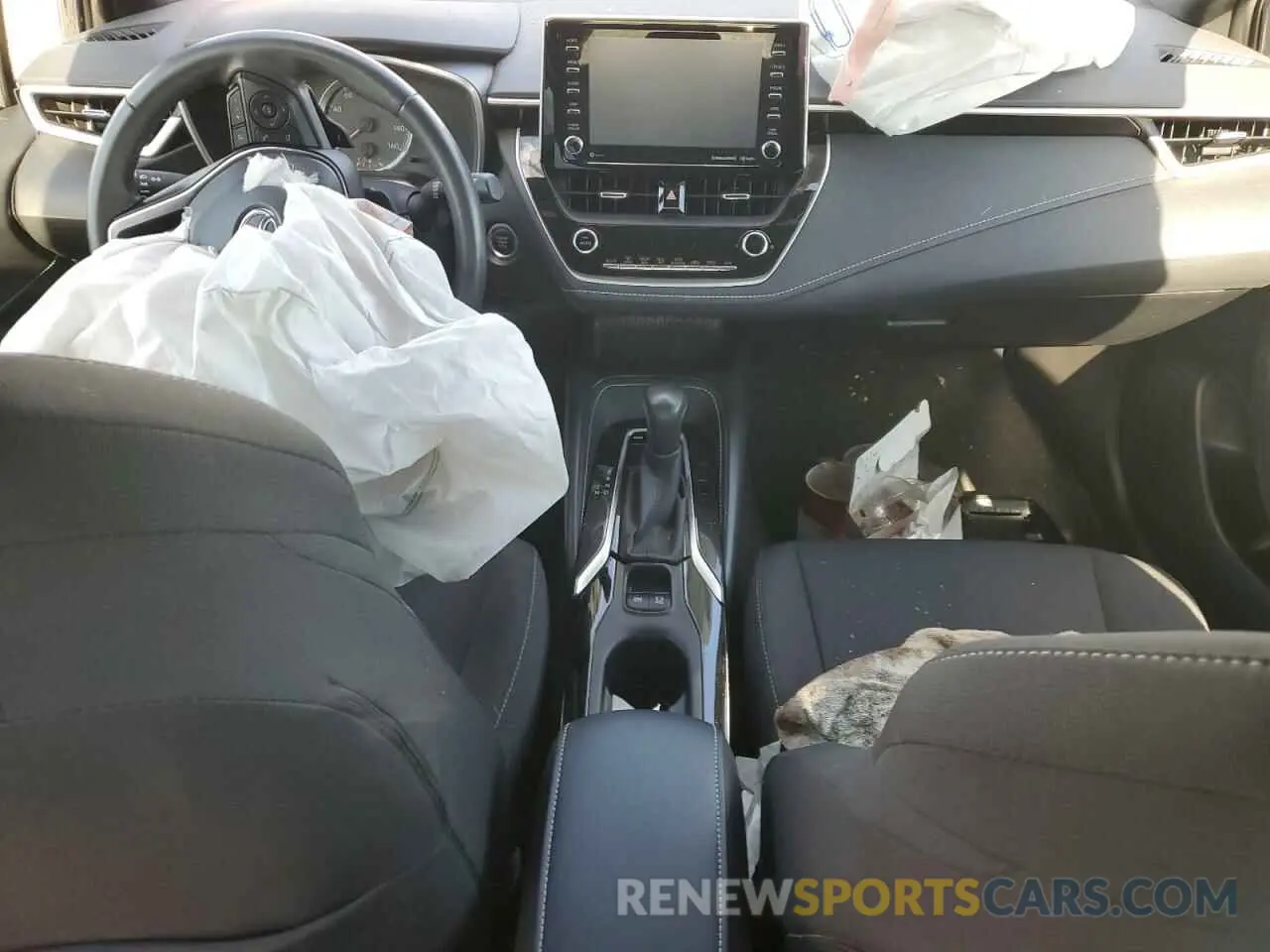 8 Photograph of a damaged car JTND4MBE9M3139341 TOYOTA COROLLA 2021