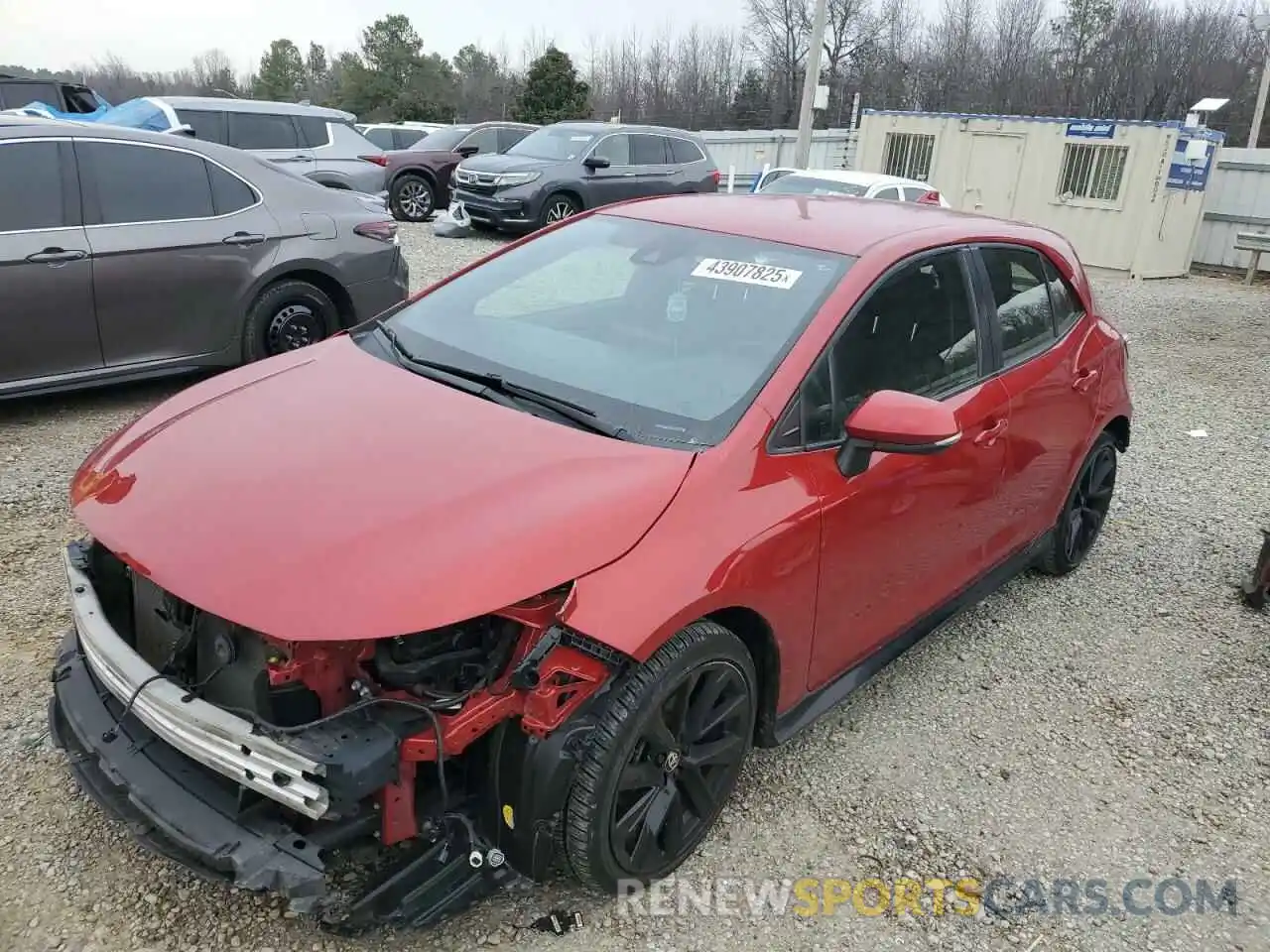 1 Photograph of a damaged car JTND4MBEXM3105604 TOYOTA COROLLA 2021