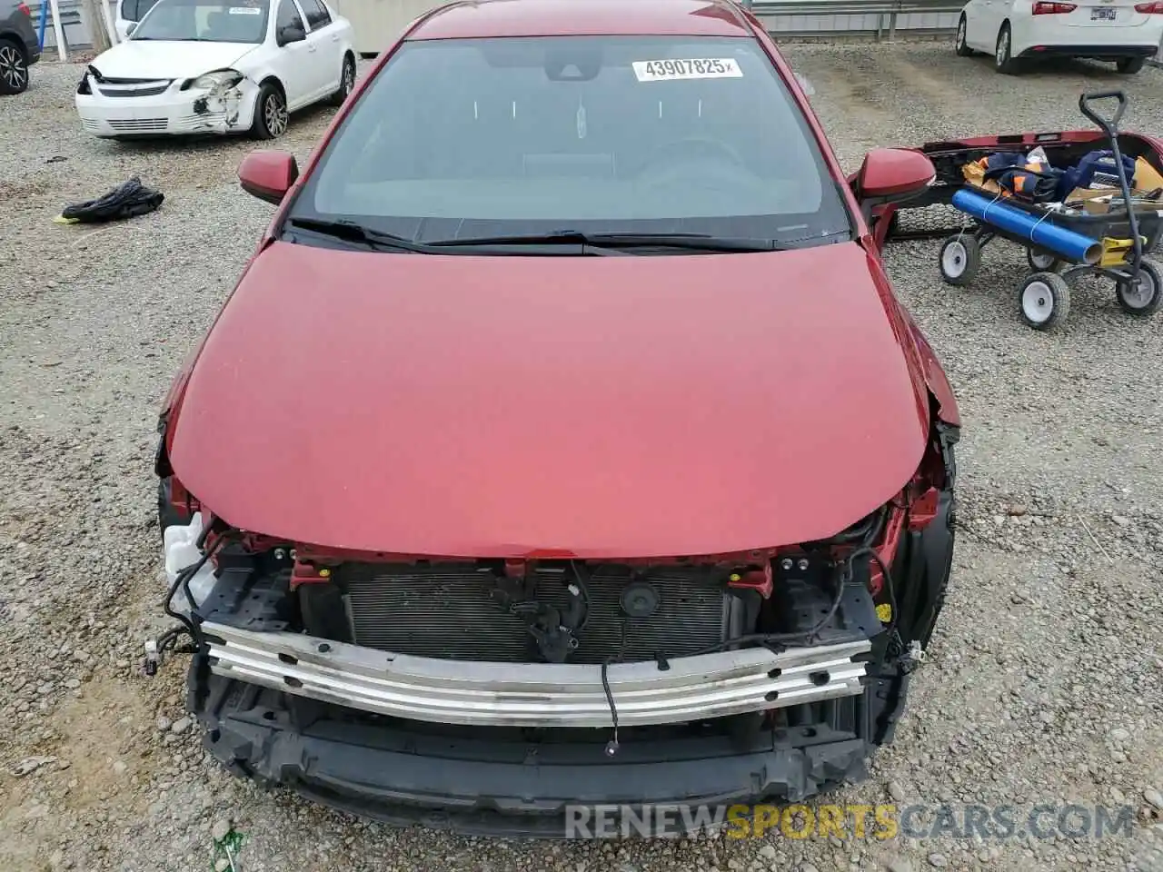 5 Photograph of a damaged car JTND4MBEXM3105604 TOYOTA COROLLA 2021