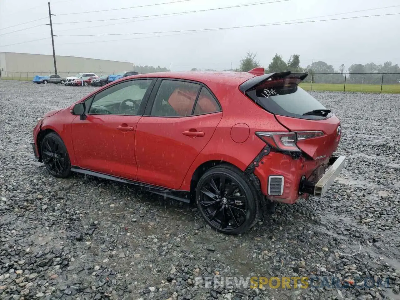 2 Photograph of a damaged car JTND4MBEXM3106543 TOYOTA COROLLA 2021