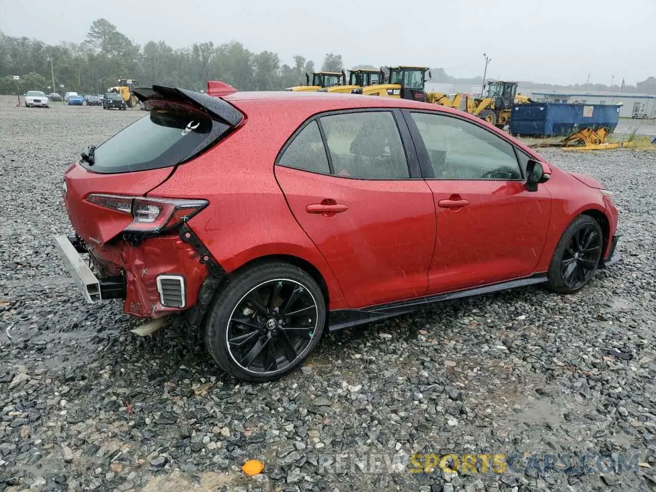 3 Photograph of a damaged car JTND4MBEXM3106543 TOYOTA COROLLA 2021