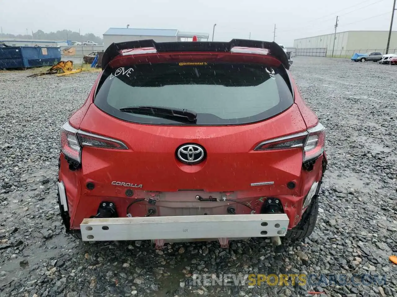 6 Photograph of a damaged car JTND4MBEXM3106543 TOYOTA COROLLA 2021