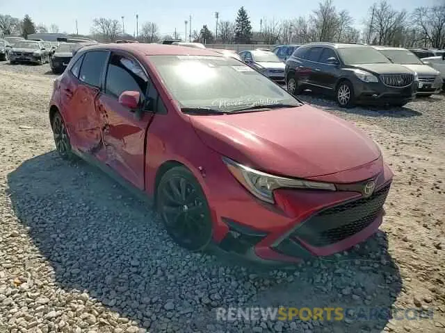 11 Photograph of a damaged car JTND4MBEXM3107594 TOYOTA COROLLA 2021