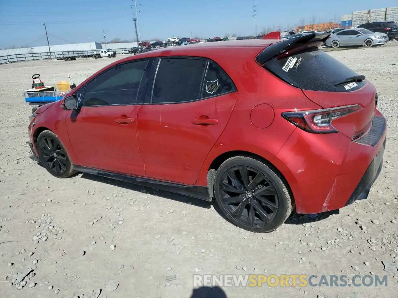 2 Photograph of a damaged car JTND4MBEXM3107594 TOYOTA COROLLA 2021