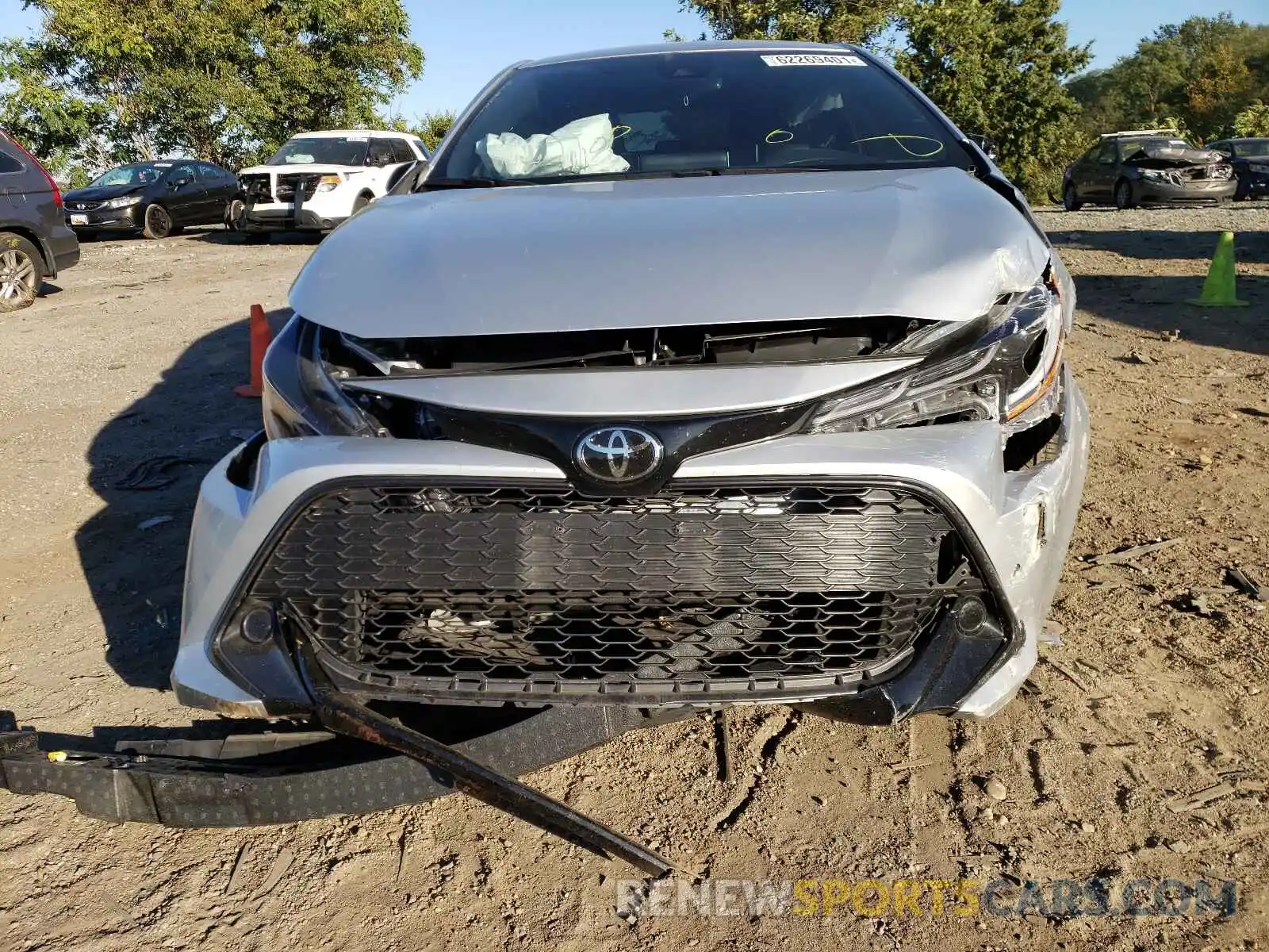 9 Photograph of a damaged car JTND4MBEXM3108857 TOYOTA COROLLA 2021