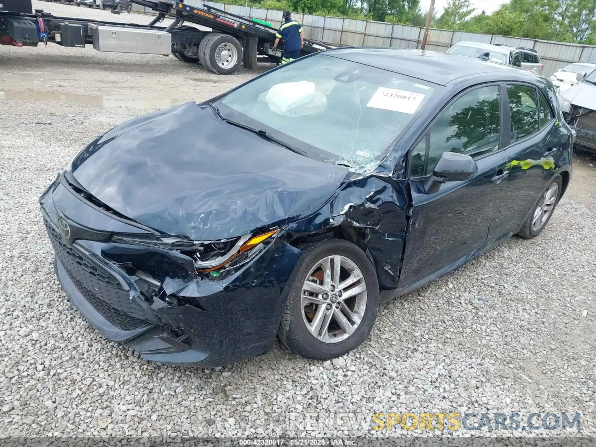 2 Photograph of a damaged car JTND4MBEXM3116666 TOYOTA COROLLA 2021
