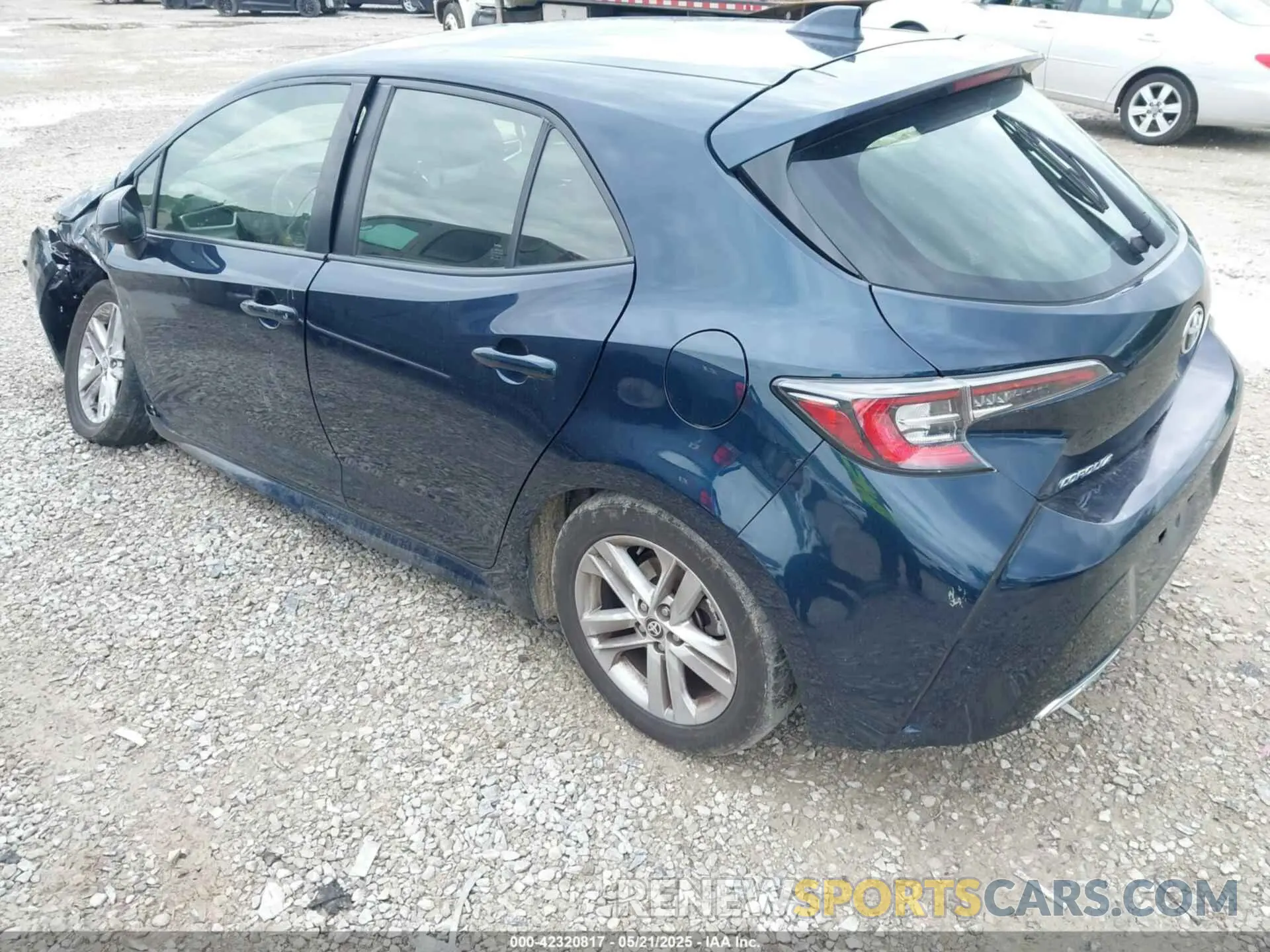 3 Photograph of a damaged car JTND4MBEXM3116666 TOYOTA COROLLA 2021