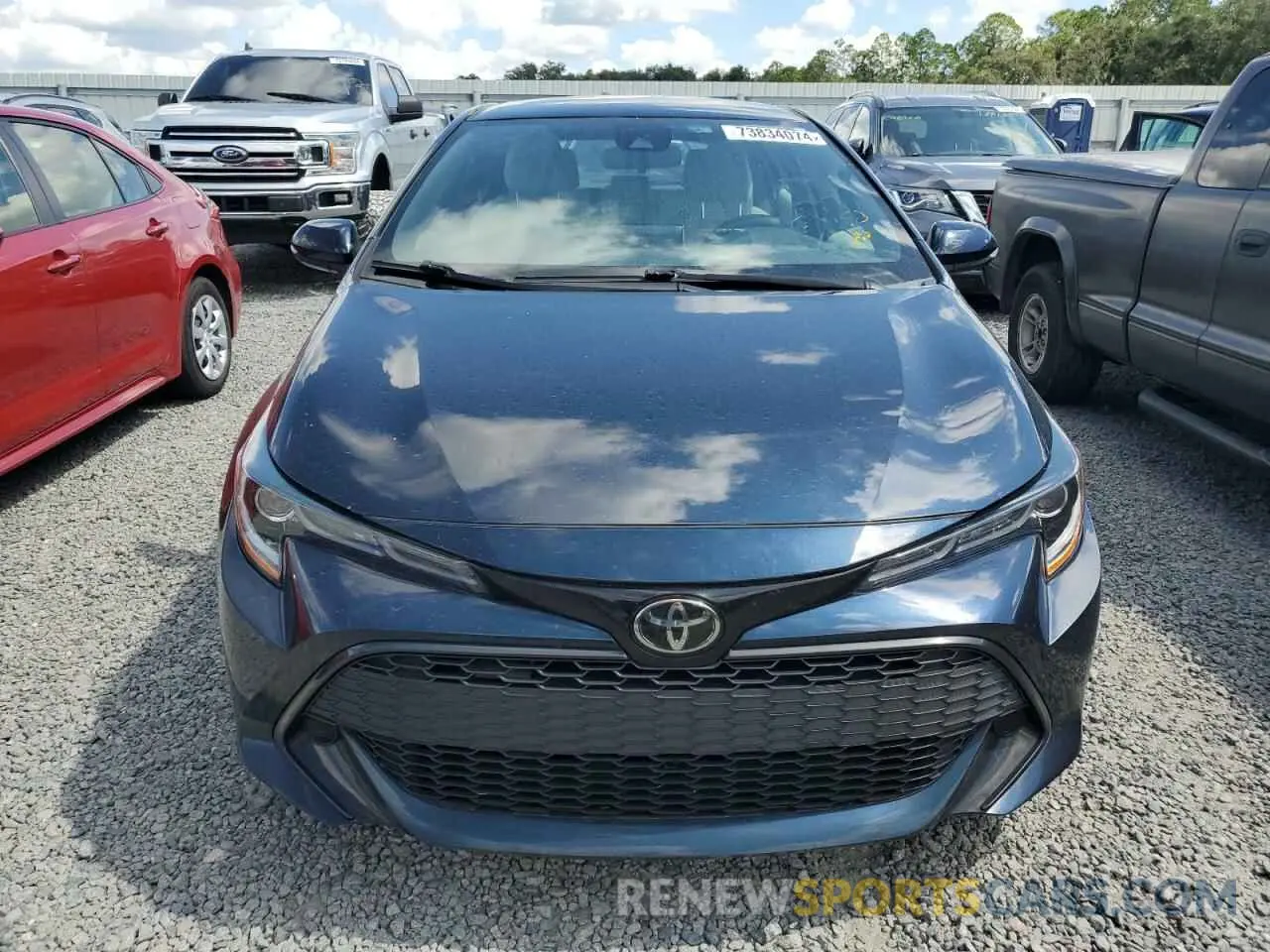5 Photograph of a damaged car JTND4MBEXM3119891 TOYOTA COROLLA 2021