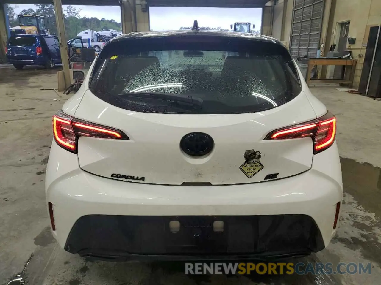 6 Photograph of a damaged car JTND4MBEXM3120801 TOYOTA COROLLA 2021