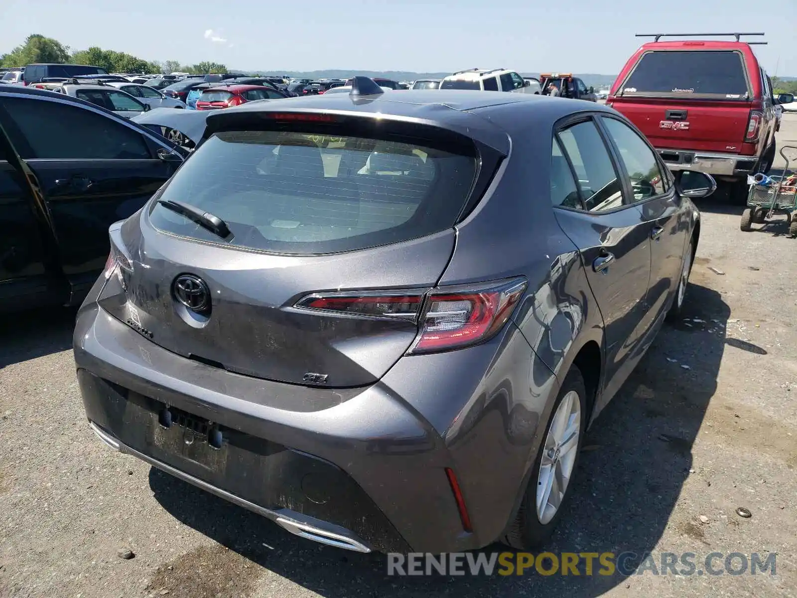 4 Photograph of a damaged car JTND4MBEXM3122581 TOYOTA COROLLA 2021