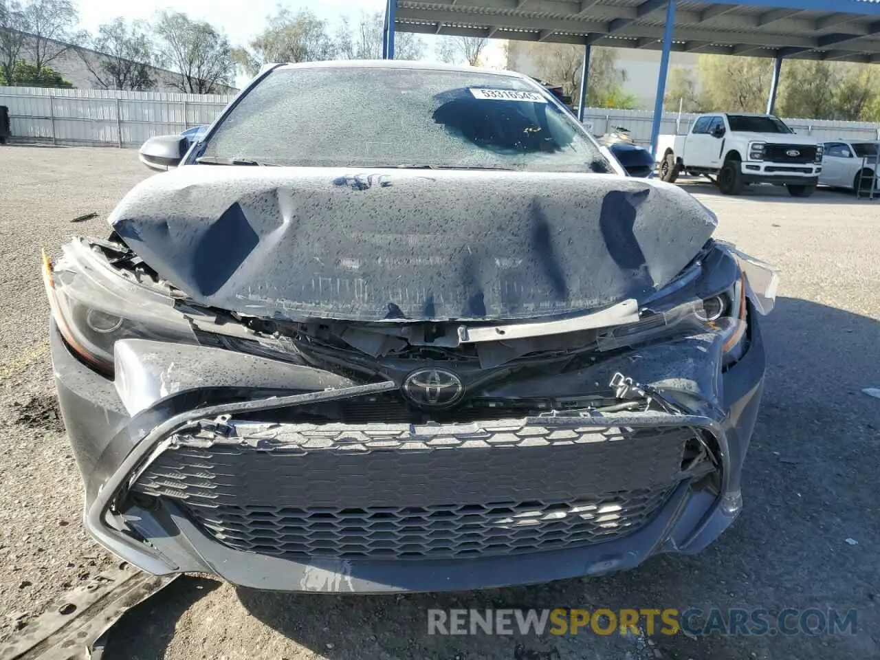 5 Photograph of a damaged car JTND4MBEXM3128722 TOYOTA COROLLA 2021