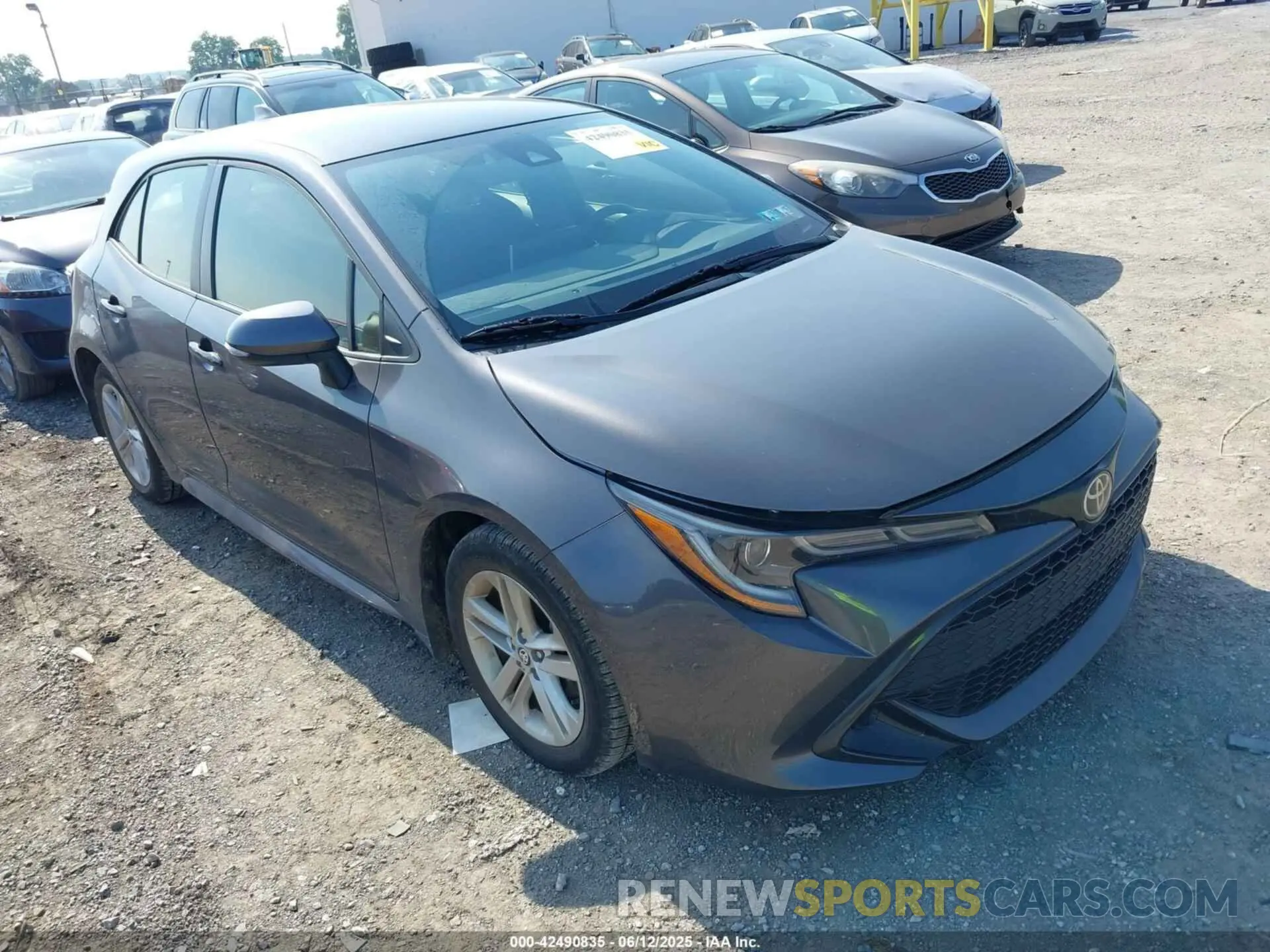 1 Photograph of a damaged car JTND4MBEXM3139722 TOYOTA COROLLA 2021