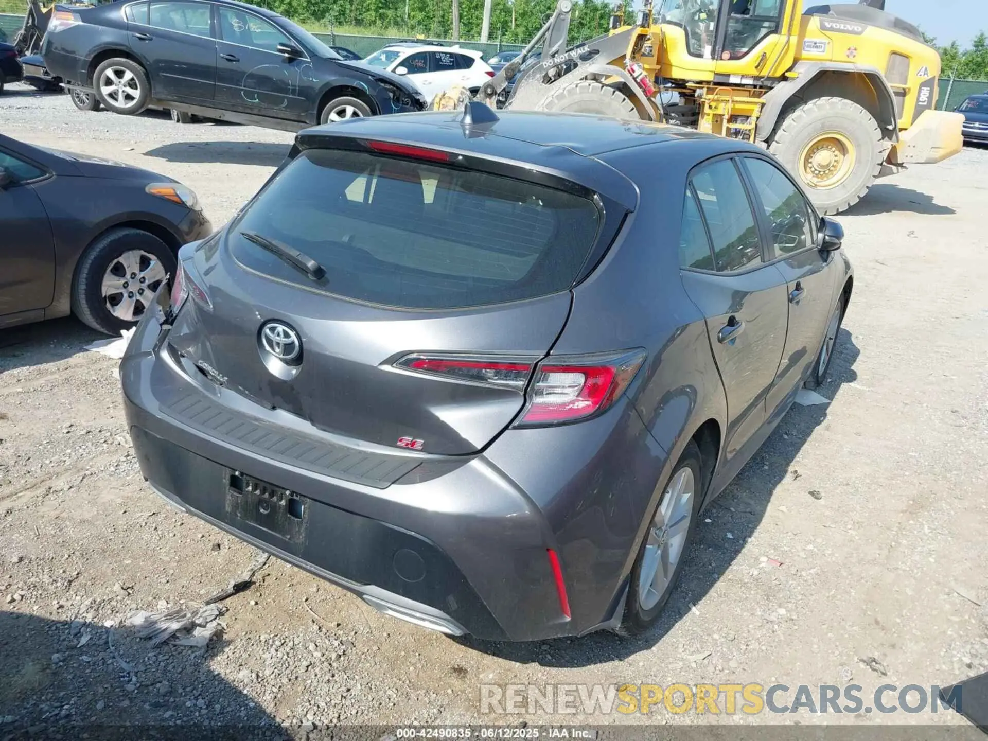 4 Photograph of a damaged car JTND4MBEXM3139722 TOYOTA COROLLA 2021
