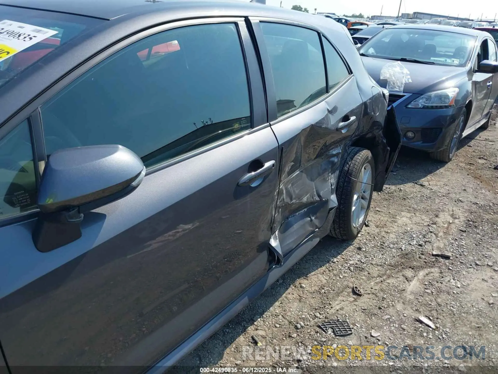 6 Photograph of a damaged car JTND4MBEXM3139722 TOYOTA COROLLA 2021