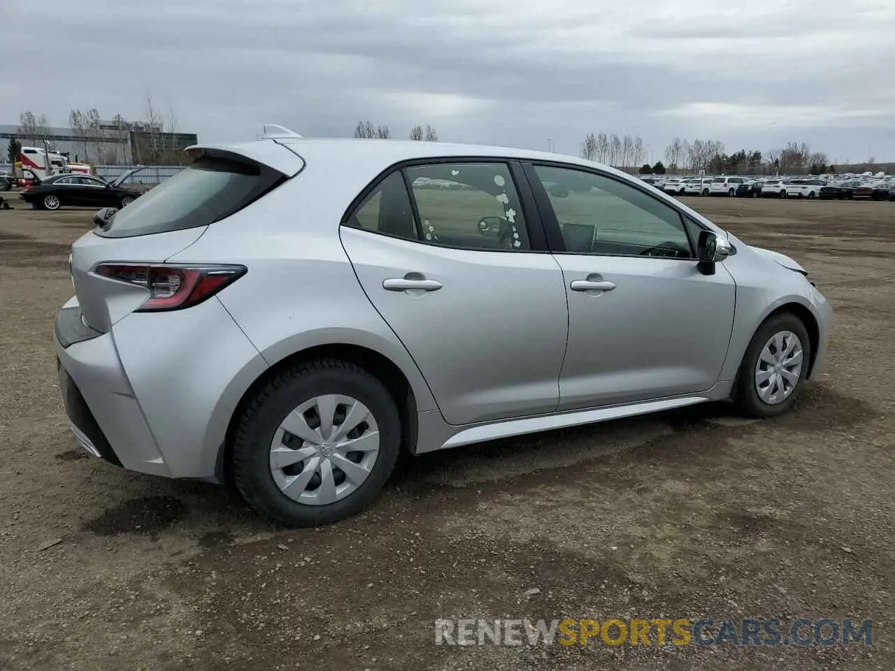 3 Photograph of a damaged car JTNK4MBE2M3143500 TOYOTA COROLLA 2021