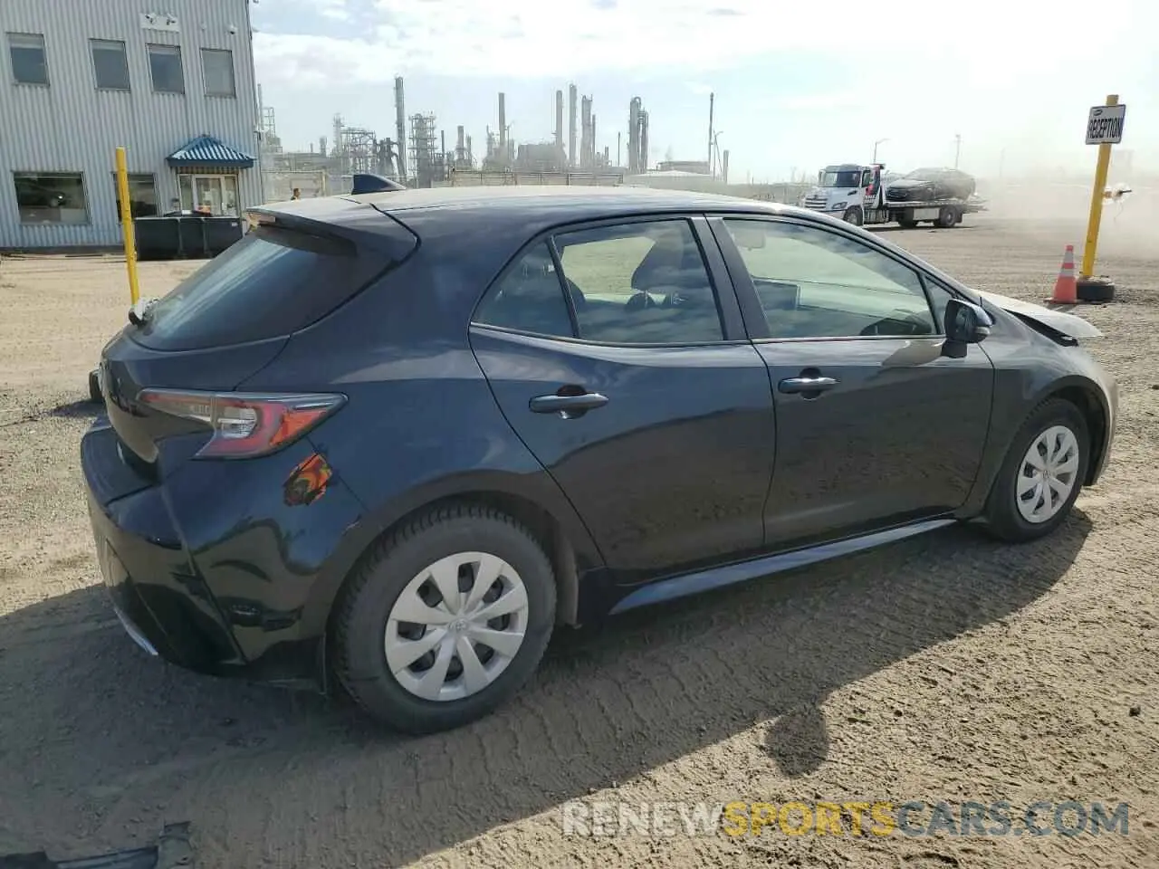 3 Photograph of a damaged car JTNK4MBE9M3135054 TOYOTA COROLLA 2021