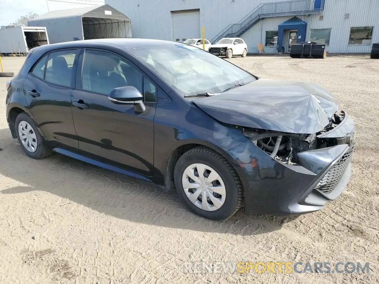 4 Photograph of a damaged car JTNK4MBE9M3135054 TOYOTA COROLLA 2021