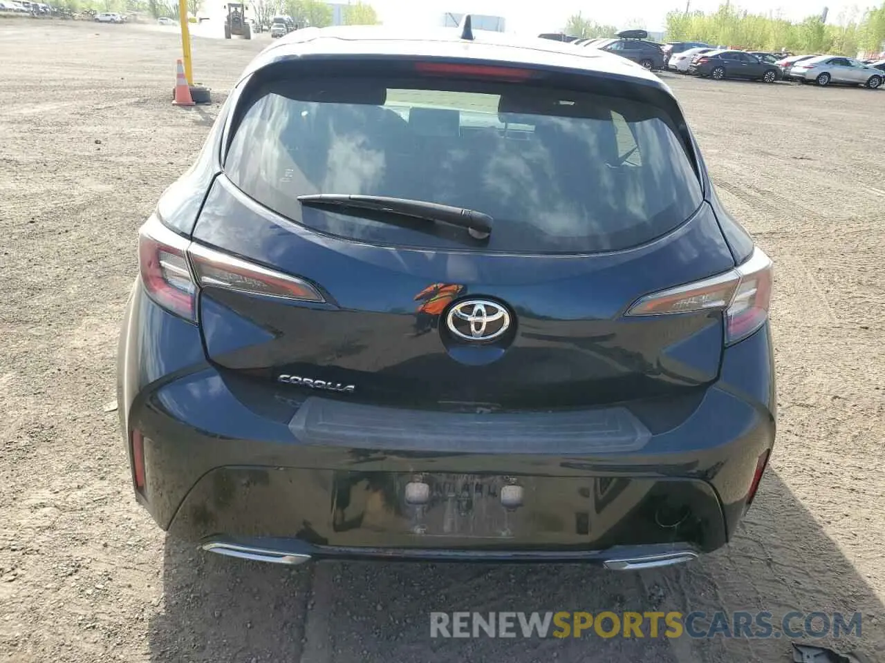 6 Photograph of a damaged car JTNK4MBE9M3135054 TOYOTA COROLLA 2021
