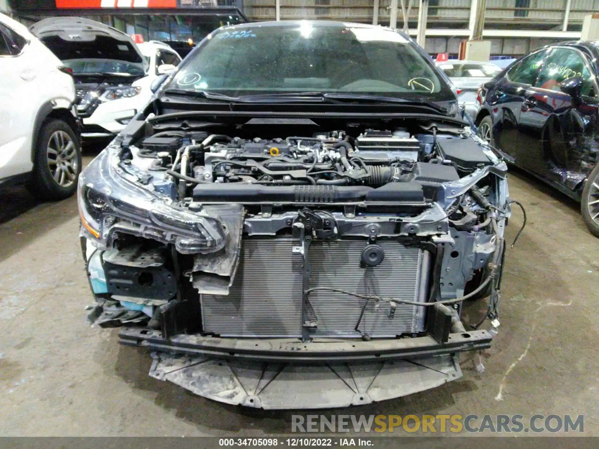 6 Photograph of a damaged car 00DS4MCE7N3505521 TOYOTA COROLLA 2022