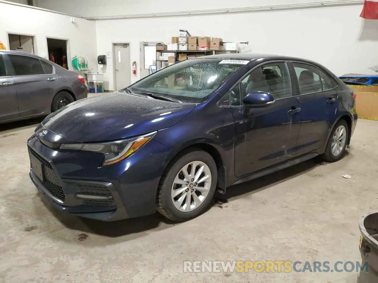 1 Photograph of a damaged car 5YFB4MBE1NP123557 TOYOTA COROLLA 2022