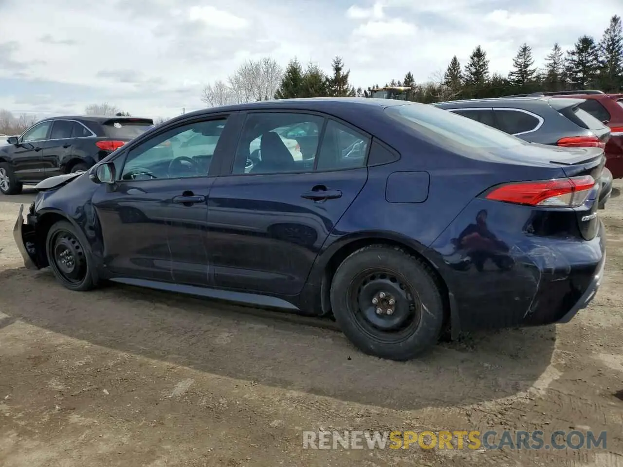 2 Photograph of a damaged car 5YFB4MBE3NP119414 TOYOTA COROLLA 2022