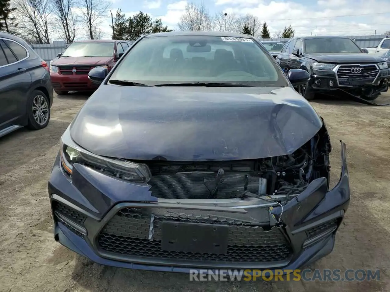 5 Photograph of a damaged car 5YFB4MBE3NP119414 TOYOTA COROLLA 2022