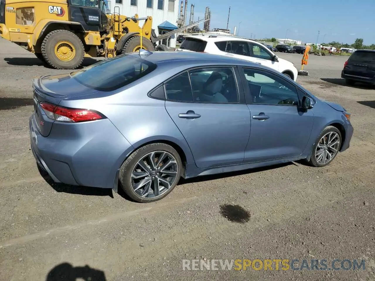 3 Photograph of a damaged car 5YFB4MBE9NP110538 TOYOTA COROLLA 2022
