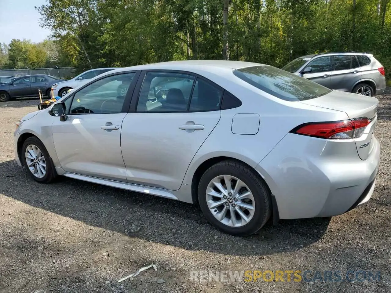 2 Photograph of a damaged car 5YFBPMBE0NP293366 TOYOTA COROLLA 2022