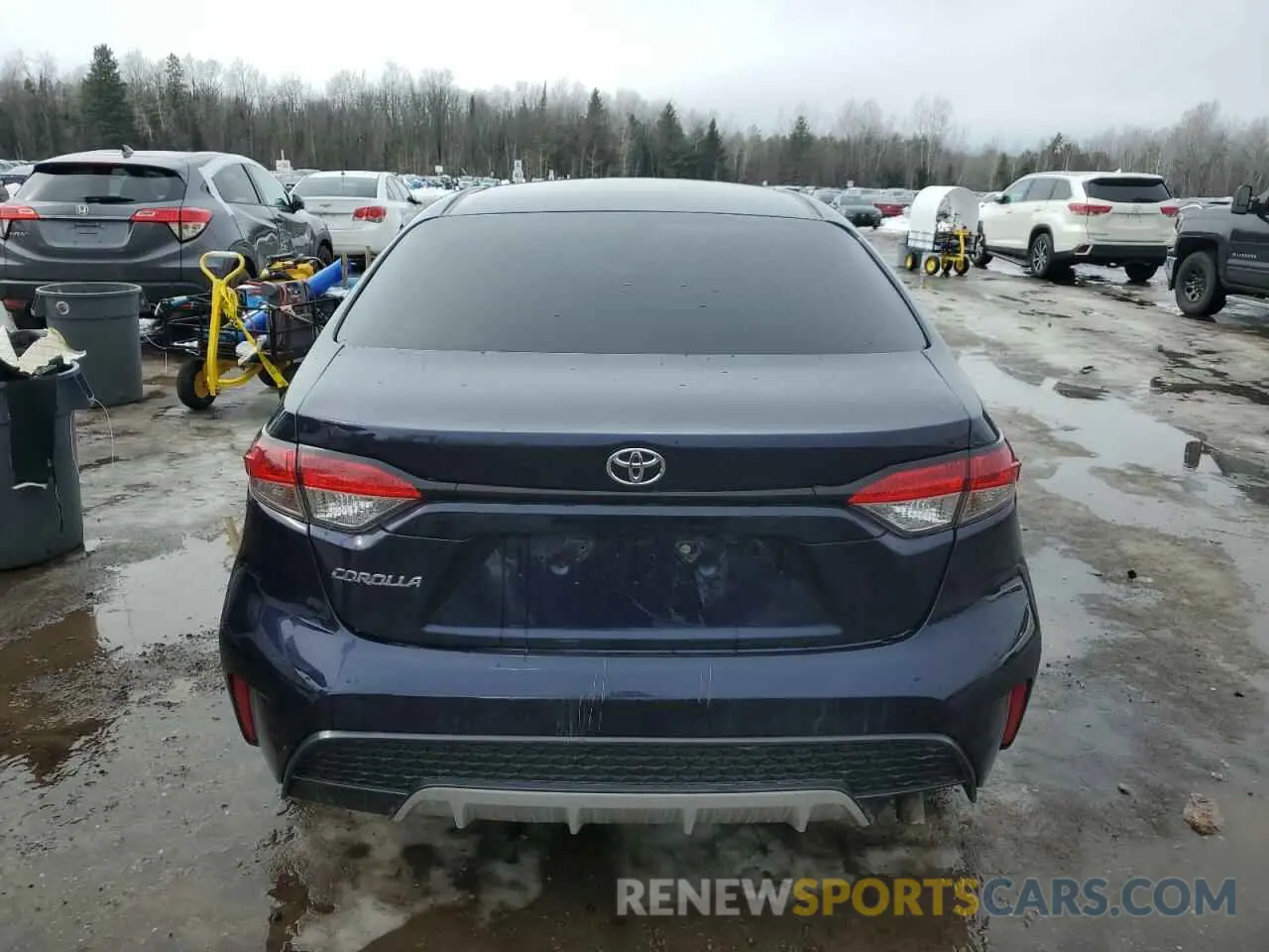 6 Photograph of a damaged car 5YFBPMBE0NP392396 TOYOTA COROLLA 2022