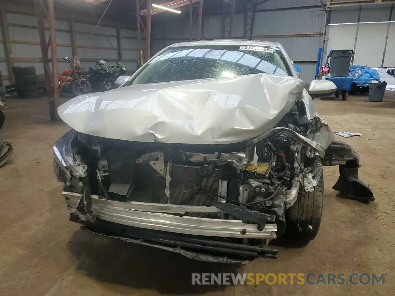 5 Photograph of a damaged car 5YFBPMBE1NP314838 TOYOTA COROLLA 2022