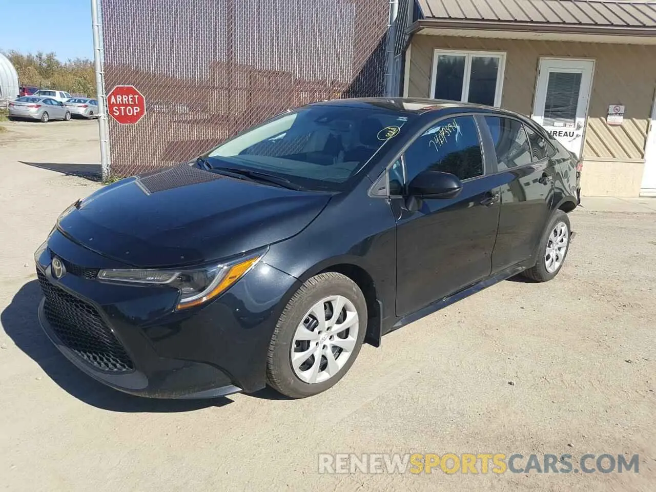 1 Photograph of a damaged car 5YFBPMBE2NP335021 TOYOTA COROLLA 2022